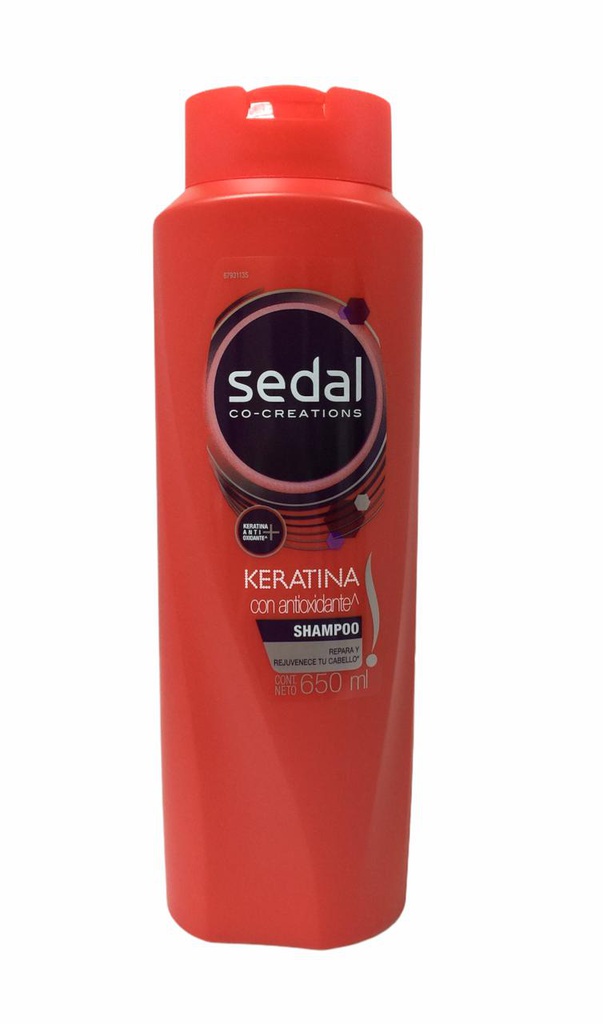 SHAMPOO SEDAL KERATINA 650 ML