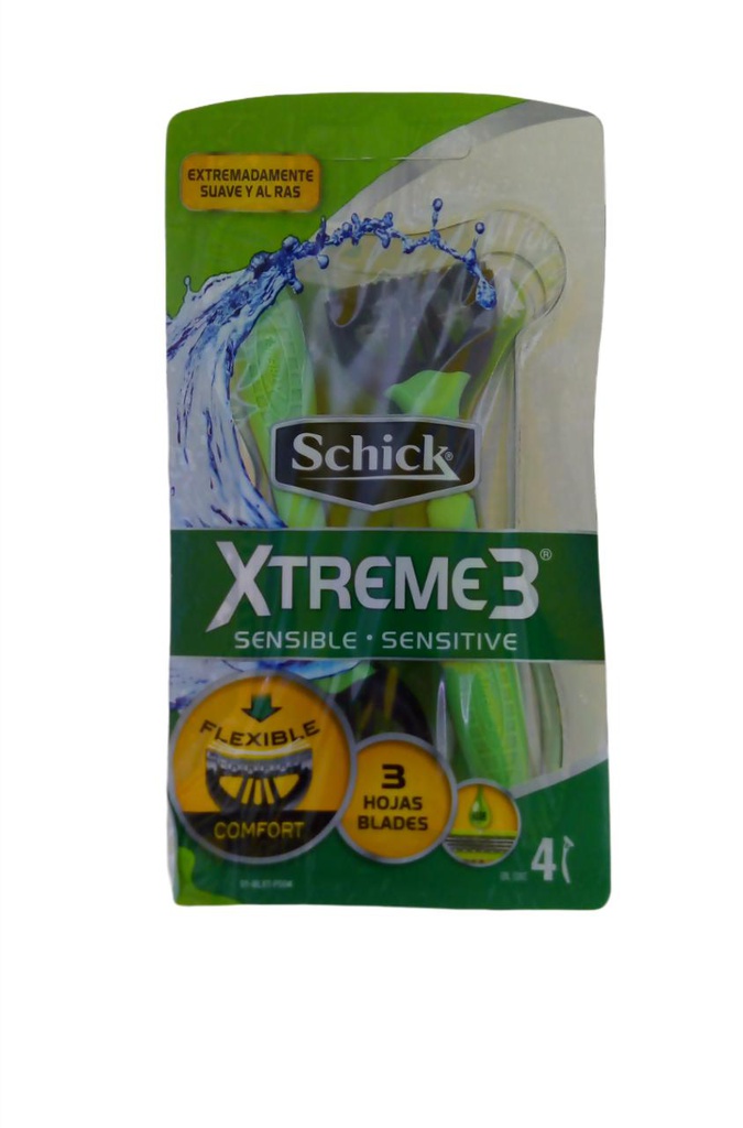 RASURADORA SCHICK XTREME 3PACK