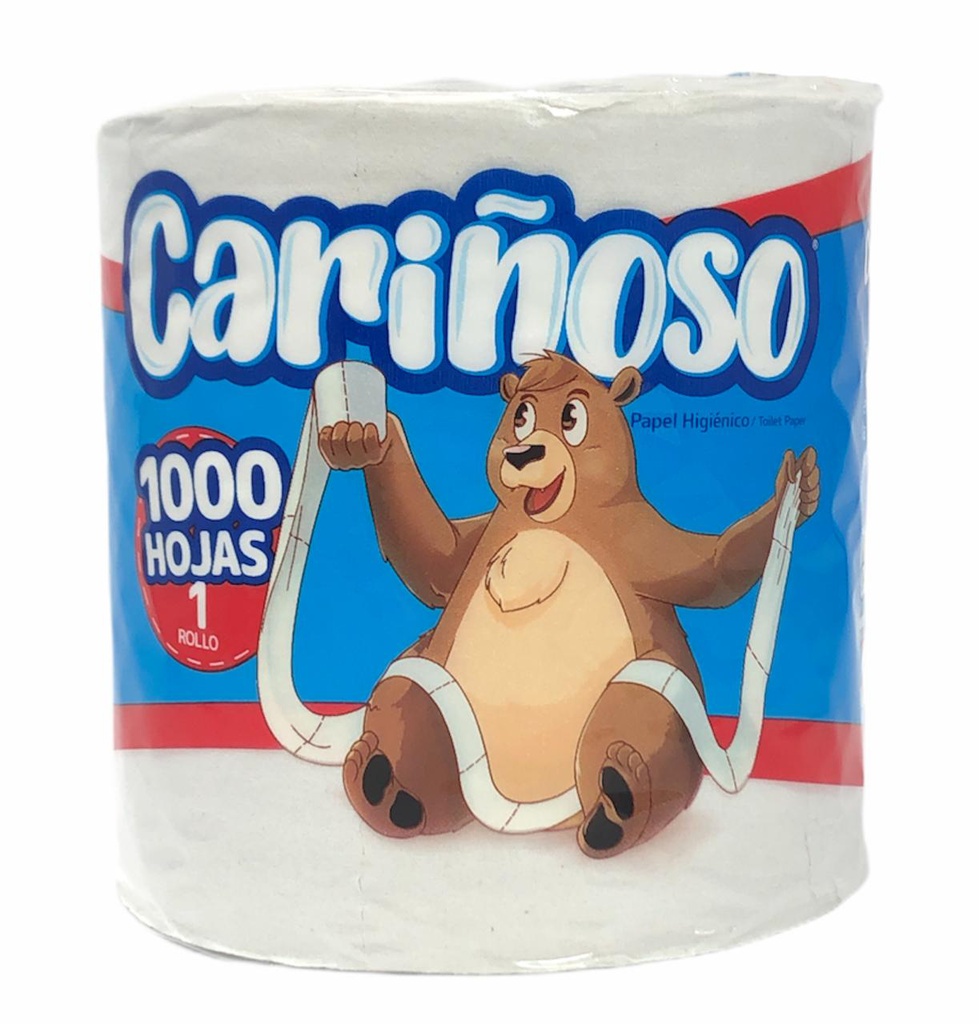 PAPEL HIGIENICO CARIÑOSO 1000H