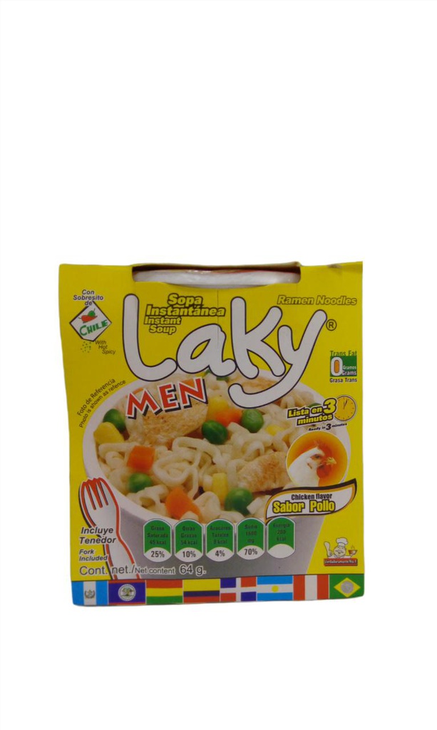 SOPA LAKY MEN DE POLLO