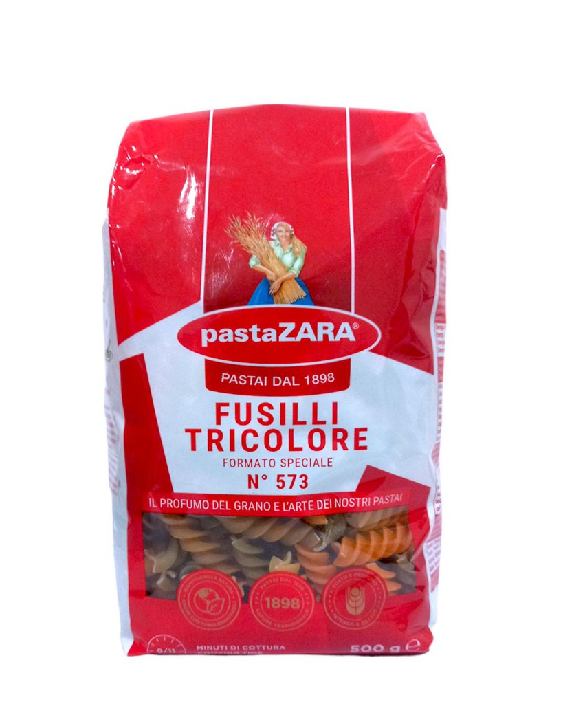 PASTA ZARA SPIRALI TRICOLORE 5