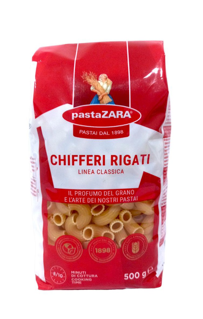 CHIFFERI RIGATI ZARA 500 G