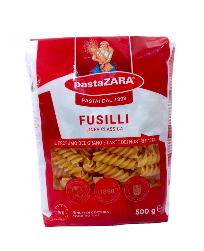 PASTA ZARA SPIRALI 500G 