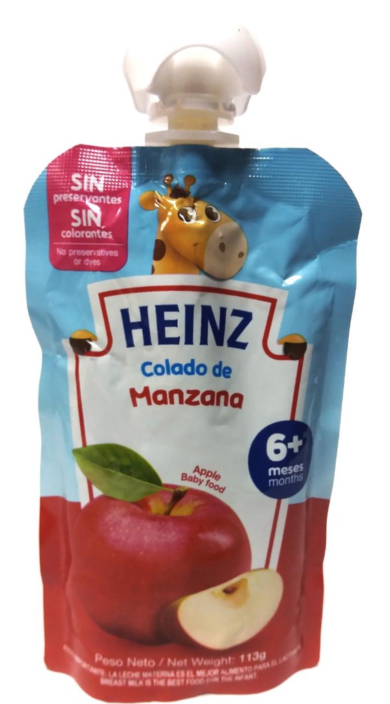 COLADO HEINZ MANZANA EN SOBRE 