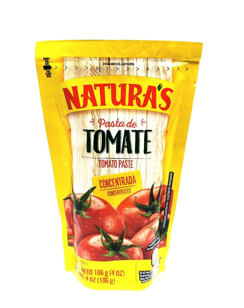 PASTA TOMATE NATURAS CONC 106G