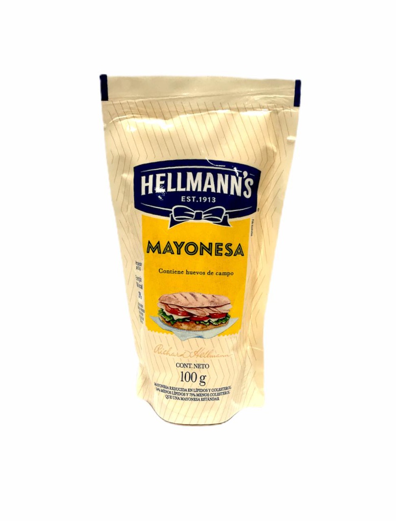 MAYONESA HELLMANNS 100G 