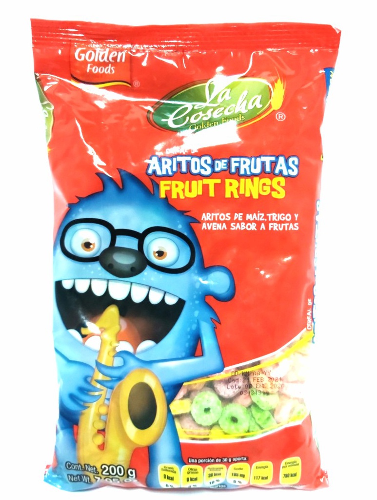 CEREAL DE ARITOS DE FRUTAS 200