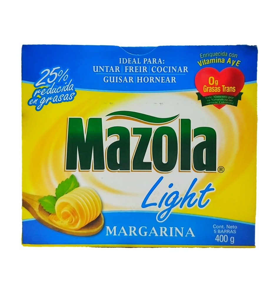 MARGARINA MAZOLA LIGHT 5UNI