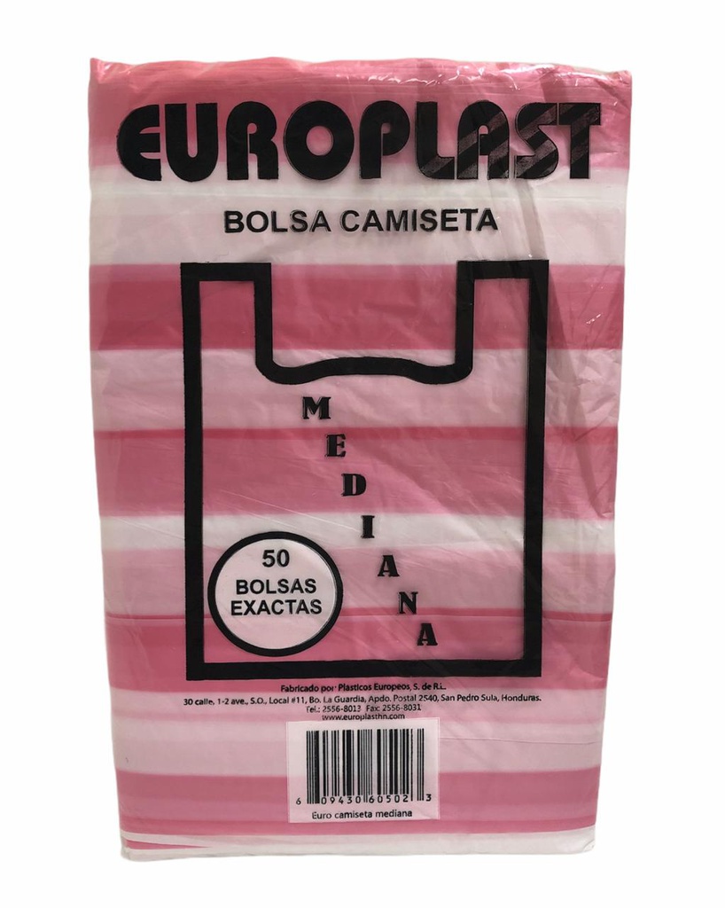 BOLSA RAYADA MEDIANA EUROPLAST