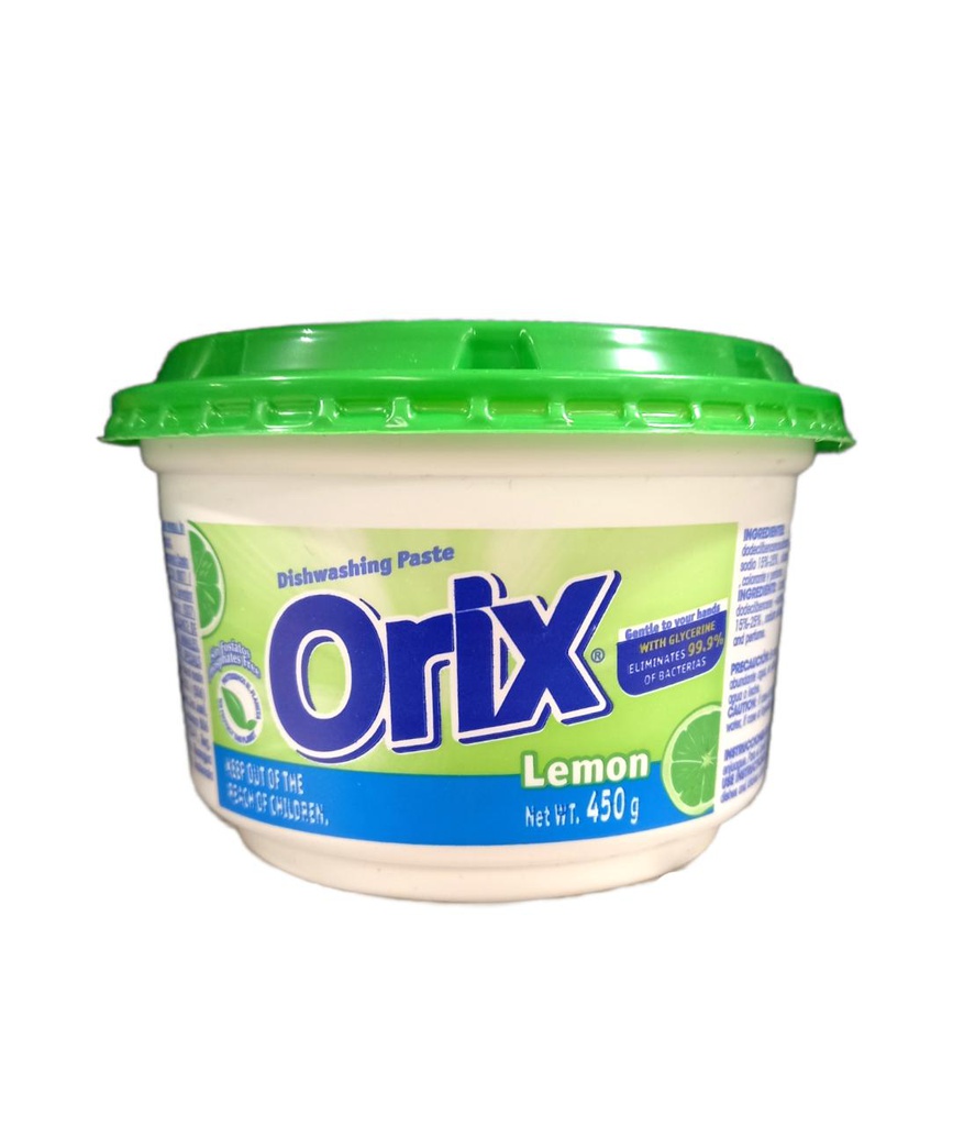 LAVAPLATOS ORIX LIMON 450G 