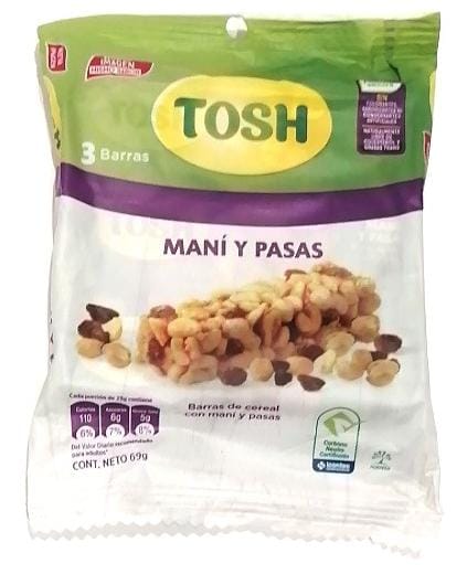 BARRAS TOSH MANI Y PASAS 3PACK