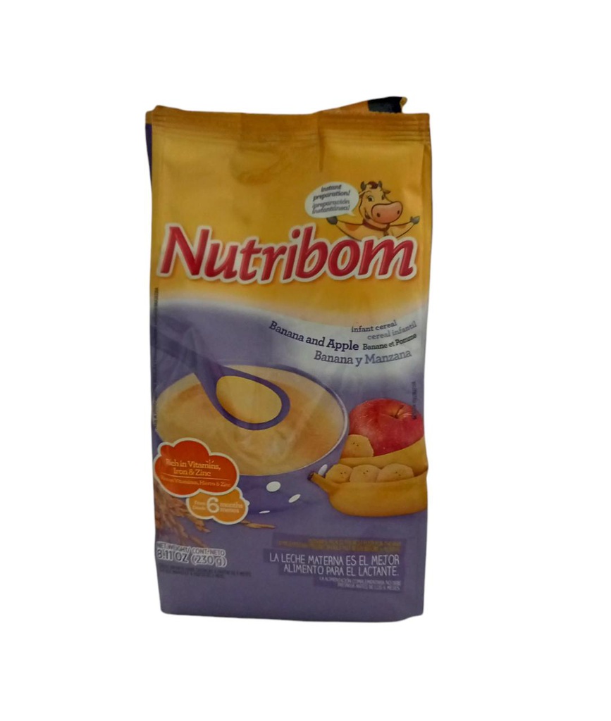 CEREAL NUTRIBOM BANANA Y MANZA