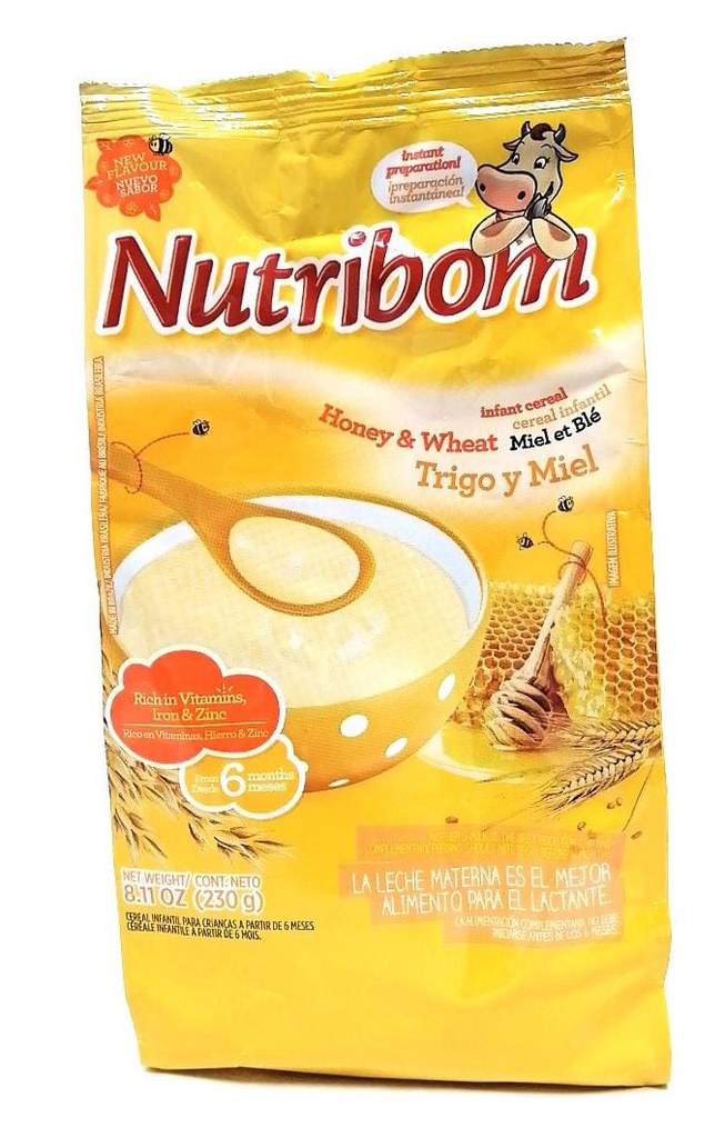 CEREAL NUTRIBOM TRIGO MIEL 230