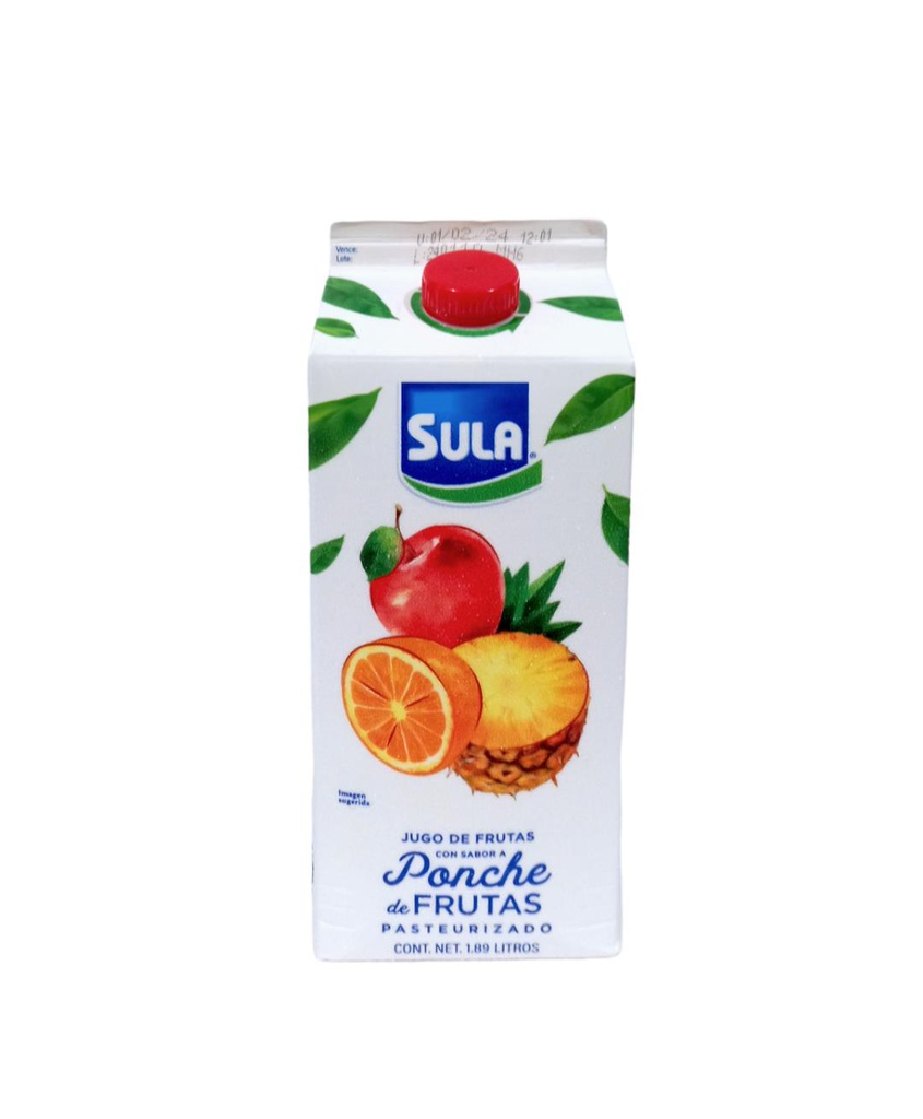 PONCHE DE FRUTAS SULA 1 89L