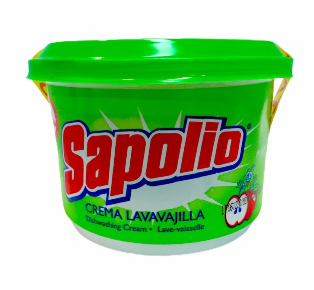 CREMA LAVAJILLAS MANZANA SAPOLIO 900G