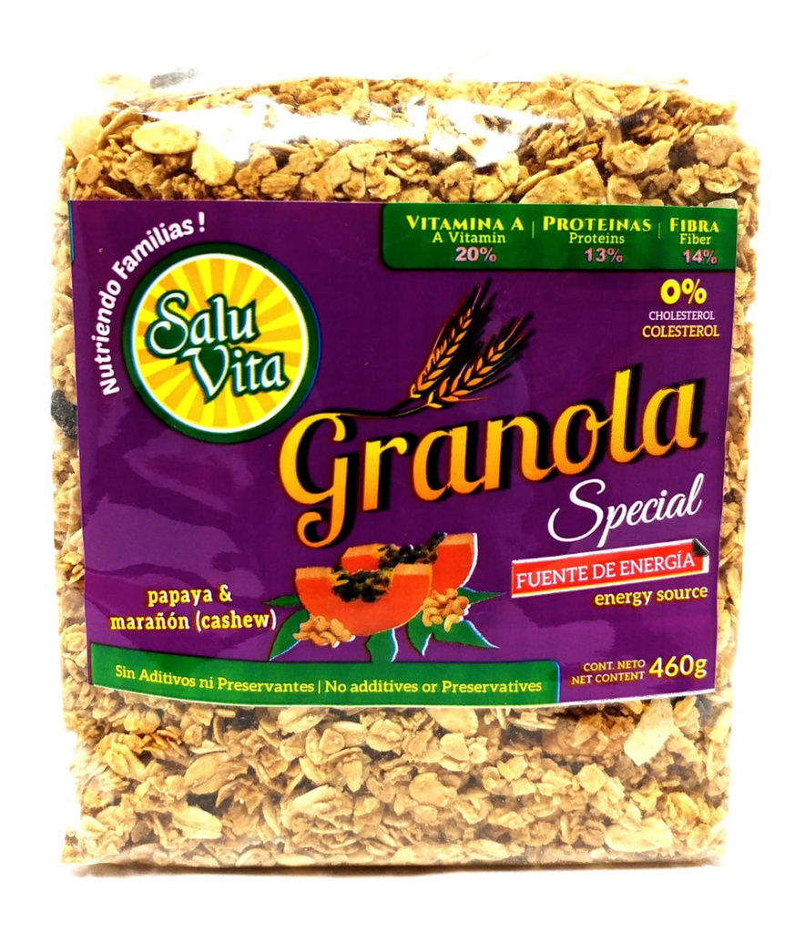 GRANOLA ESPECIAL 460 GR EYL CO