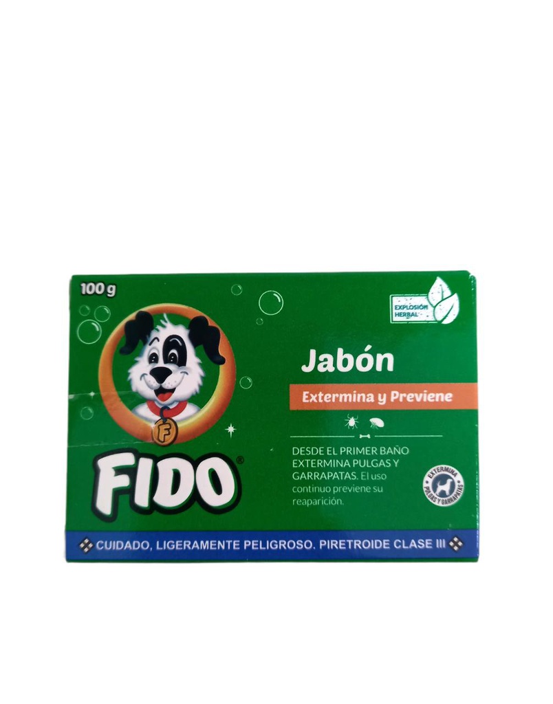 FIDO JABON  100GRS MUNDO ANIMA