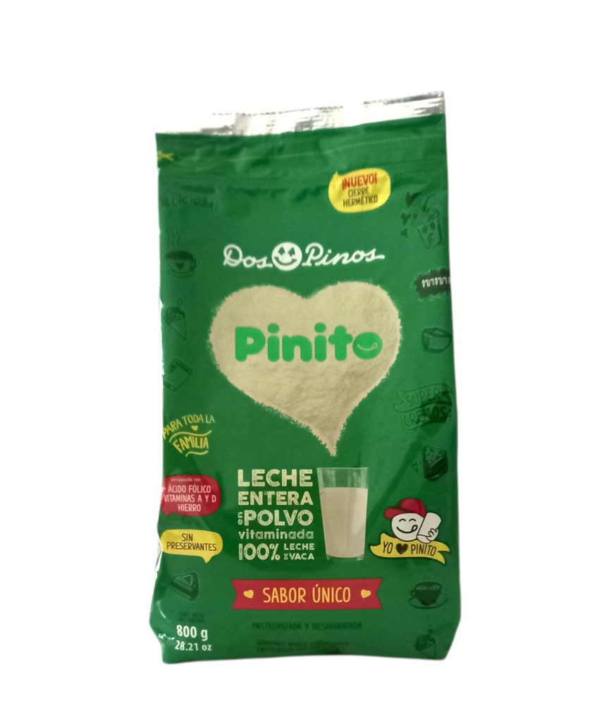 LECHE EN POLVO PINITO 800G BOL