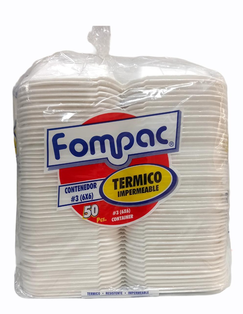 BANDEJA FOAM 6X6 FOMPAC