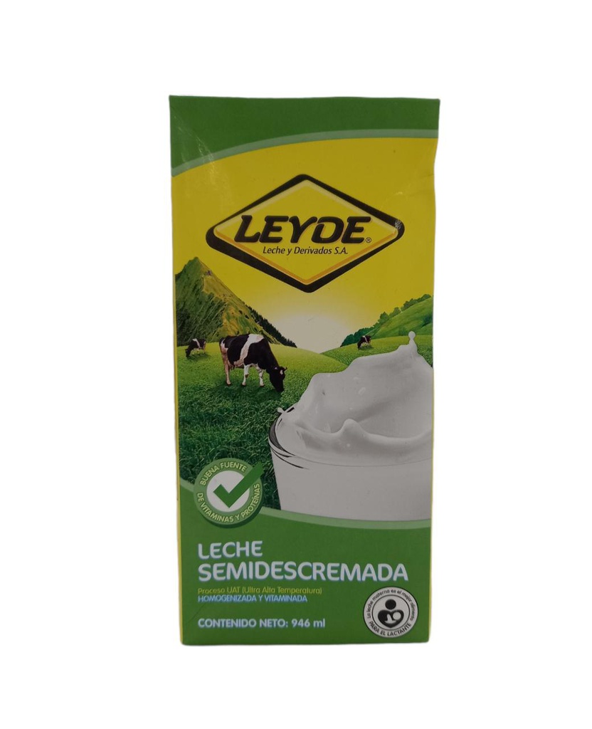 LECHE SEMIDESCREMADA 946 ML