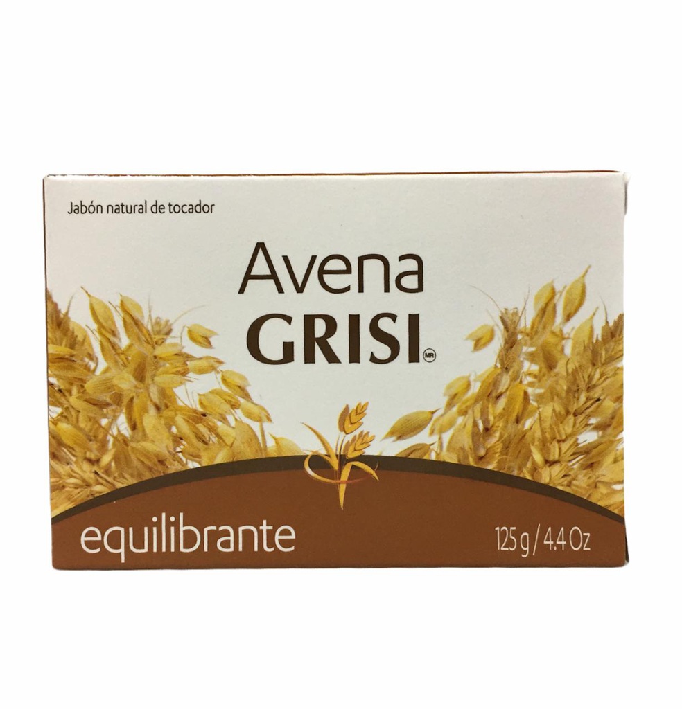 JABON AVENA GRISI 125G