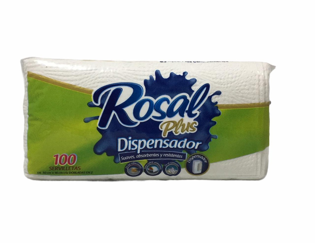 SERVILLETA ROSAL DISPENSADOR 1