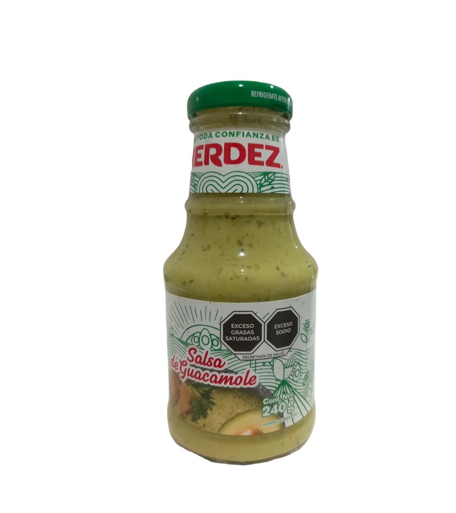 SALSA GUACAMOLE HERDEZ 240G