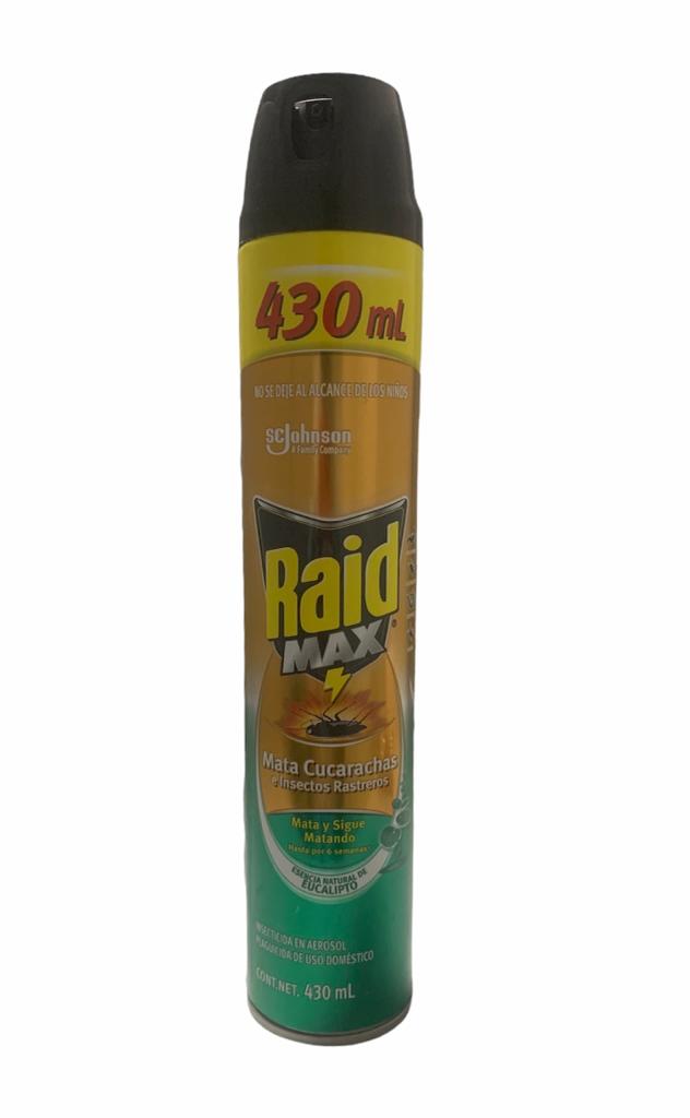 RAID MAX AEROSO EUCALIPTO430ML