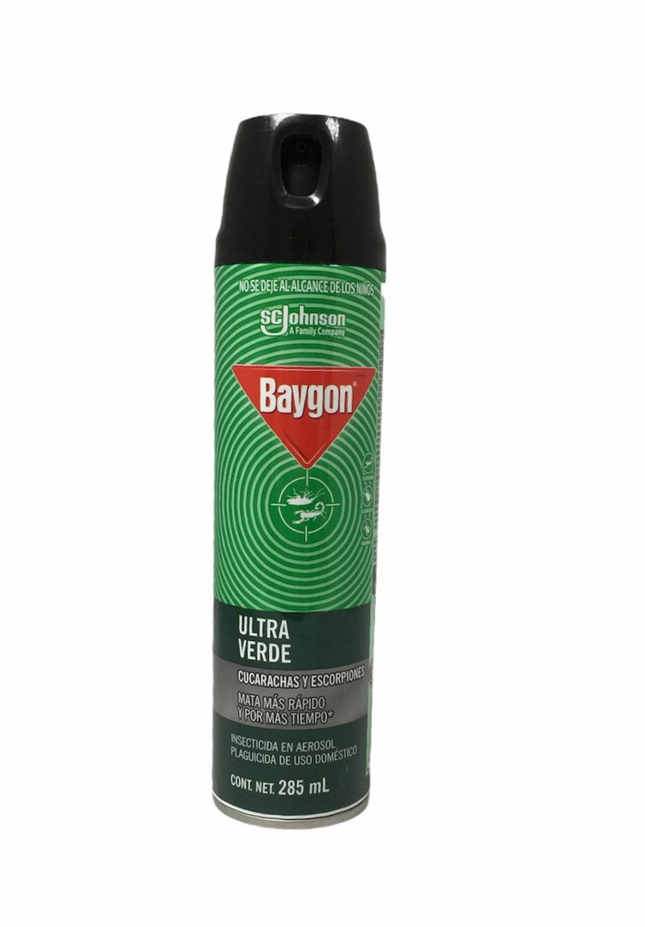 BAYGON ULTRA VERDE 285ML AEROS