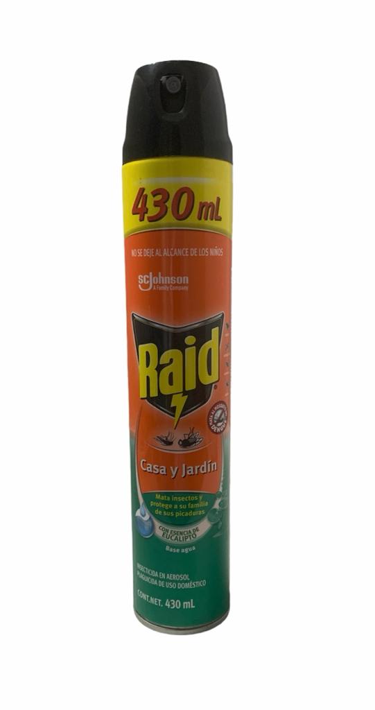 RAID AEROSOL CASA  JARDIN430ML