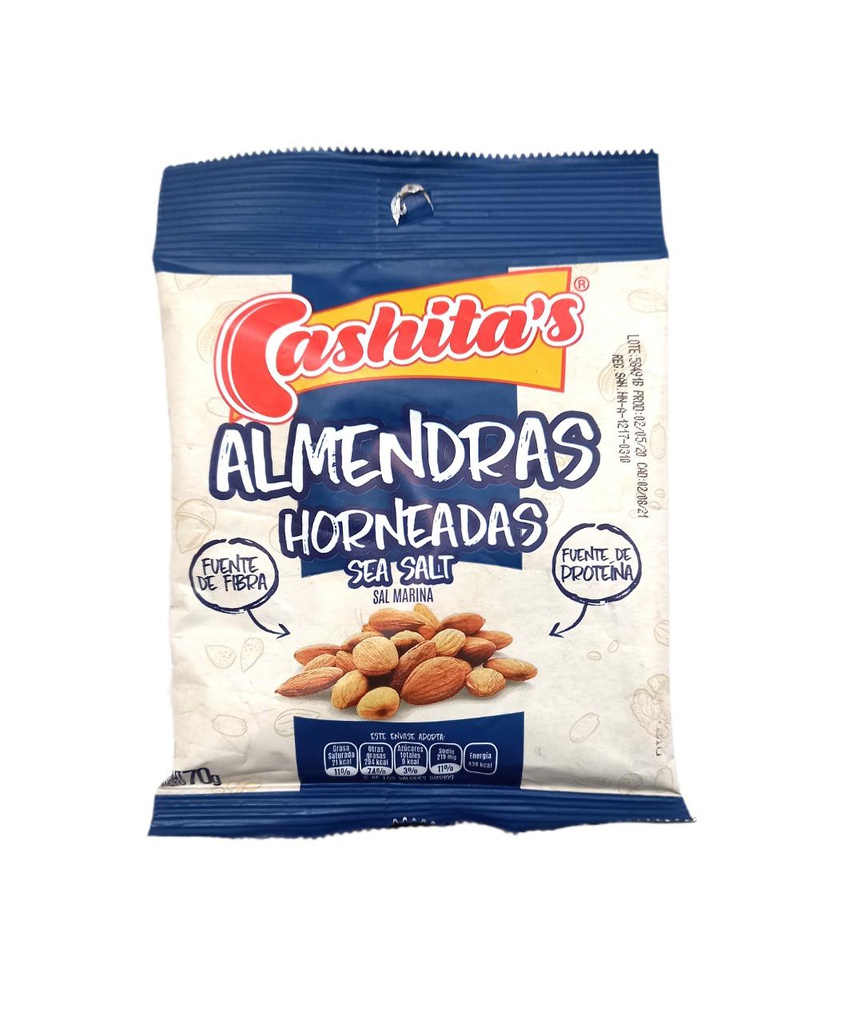 CASHITAS ALMEND HORNEADAS 70G