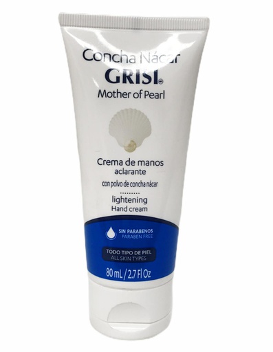 [037836040450] CREMA DE MANOS CONCHA NACAR 80