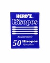 HISOPOS HERDZ CAJITA 50 UNI