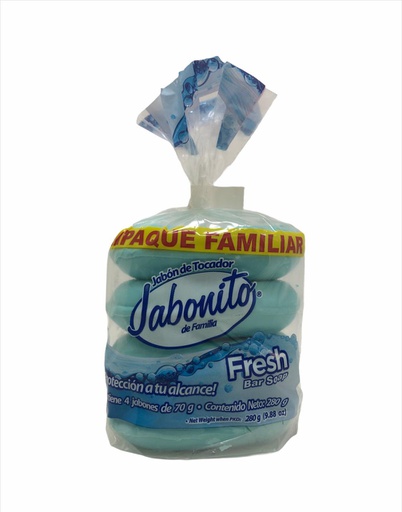 [7406171013697] JABONITO LA FAMILIA FRESH 4PAC