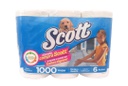 PAPEL  SCOTT MIL HOJAS 6 ROLLOS