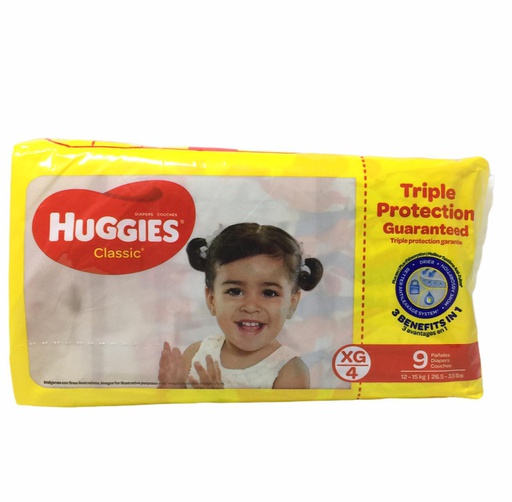 [7441008169345] PAÑAL HUGGIES CLASSIC XG REG H