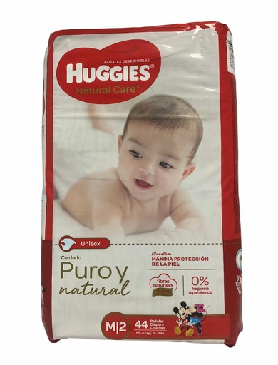 [7441008173687] HUGGIES NATURAL CARE M2 PURO Y