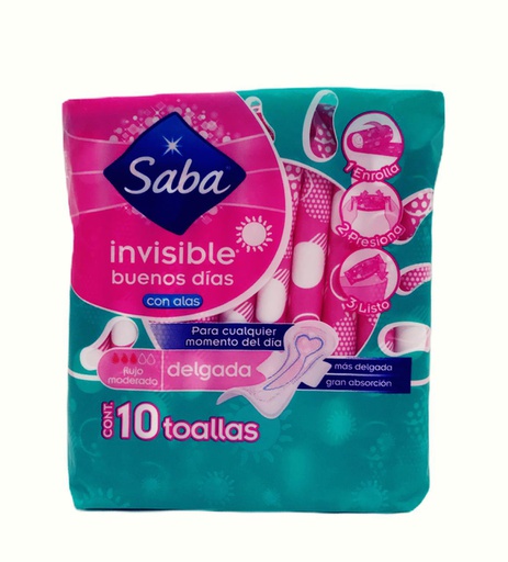 [7501019006371] SABA INVISIBLE CON ALAS 10 PIE