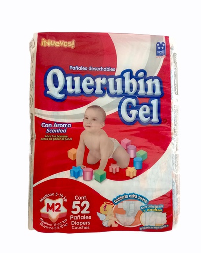 [7502247332850] PAÑAL QUERUBIN GEL M 52 UND