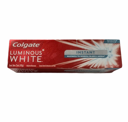 [7509546061832] PASTA COLGATE LUMINOS WHITE IN