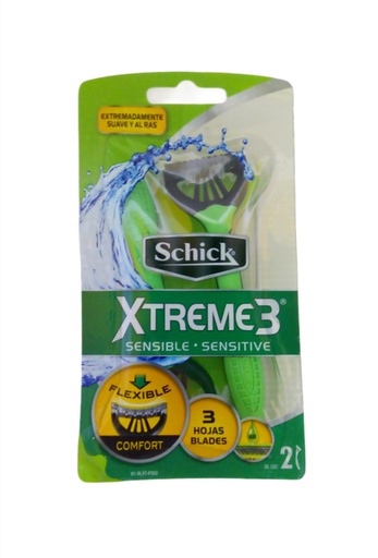 [7591066201003] RASURADORA SCHICK XTREME 3 2 U