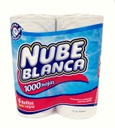 PAPEL NUBE BLANCA 4 ROLLOS 100