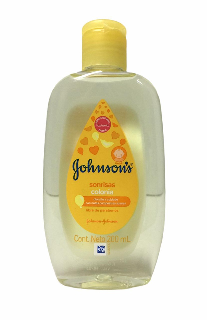 Colonia Bebé Johnson's Sonrisas -200ml