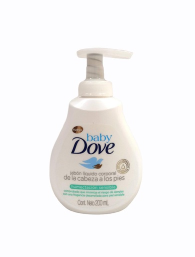 [7891150025967] JABON LIQUIDO BABY DOVE H/SENS