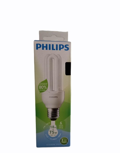 [8718291650775] BOMBILLO PHILIPS 18W ECO STICK