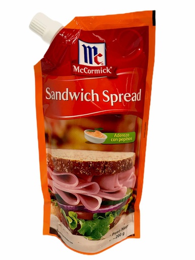 [7411000201060] ADEREZO SANDWICH SPREAD MCCORM