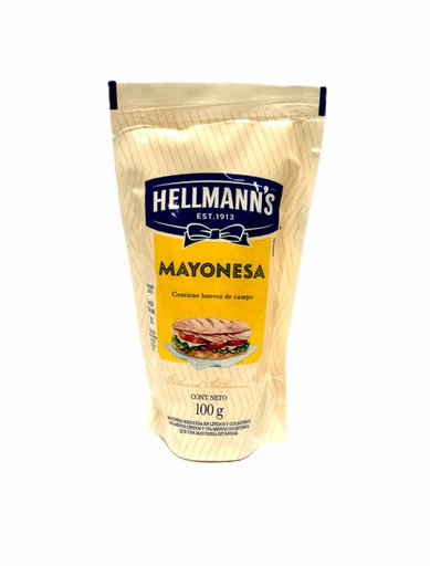 [747627100231] MAYONESA HELLMANNS 100G 