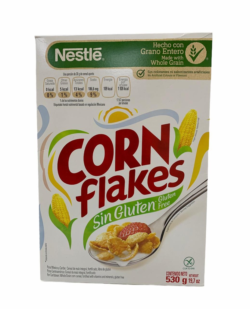 Corn Flakes barritas de cereales sin gluten 4 unidades estuche 88 g ·  NESTLE GO FREE · Supermercado El Corte Inglés El Corte Inglés