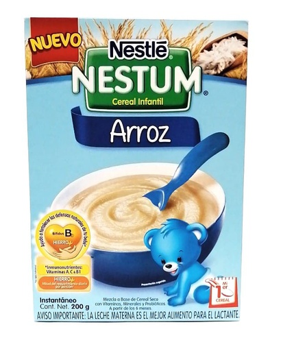 [7613032258160] NESTUM ARROZ NESTLE FASE 1 200