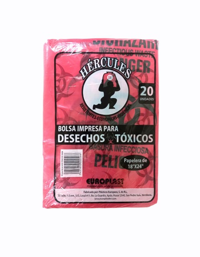 [7425010202566] BOLSA HERCULES DESECHOS TOXICO